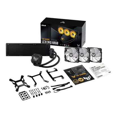 ASUS TUF GAMING LC II 360 ARGB Processor Liquid cooling kit 4.72" (12 cm) Black