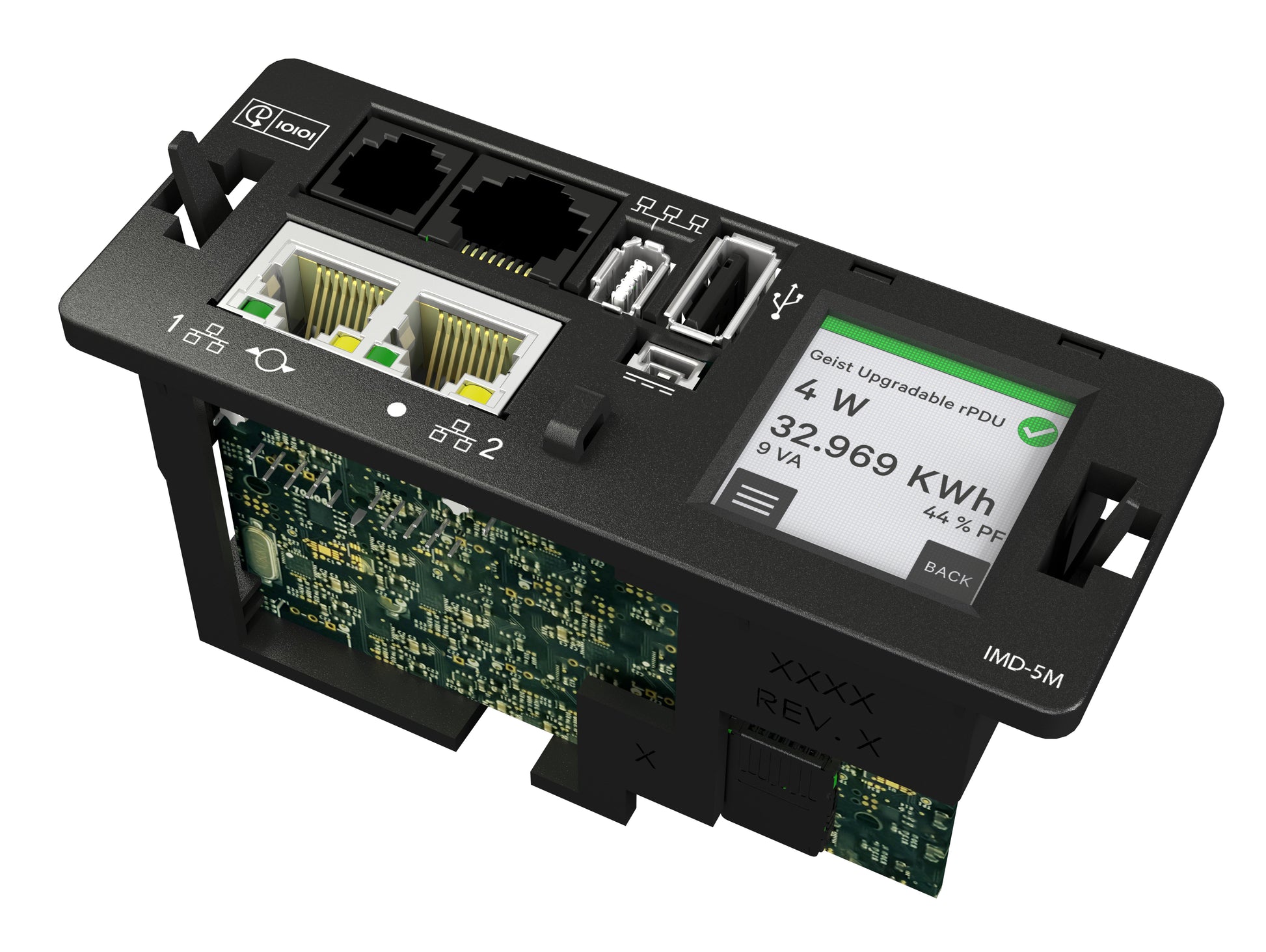 Vertiv Geist VP7UV0A0 power distribution unit (PDU) 30 AC outlet(s) 0U Black