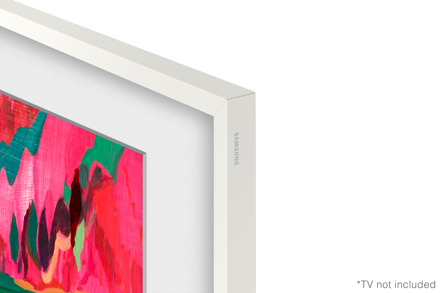 Samsung 65” Customisable Frame White Bezel (2025) - White