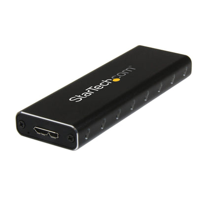 StarTech.com SM2NGFFMBU33 storage drive enclosure SSD enclosure Black M.2