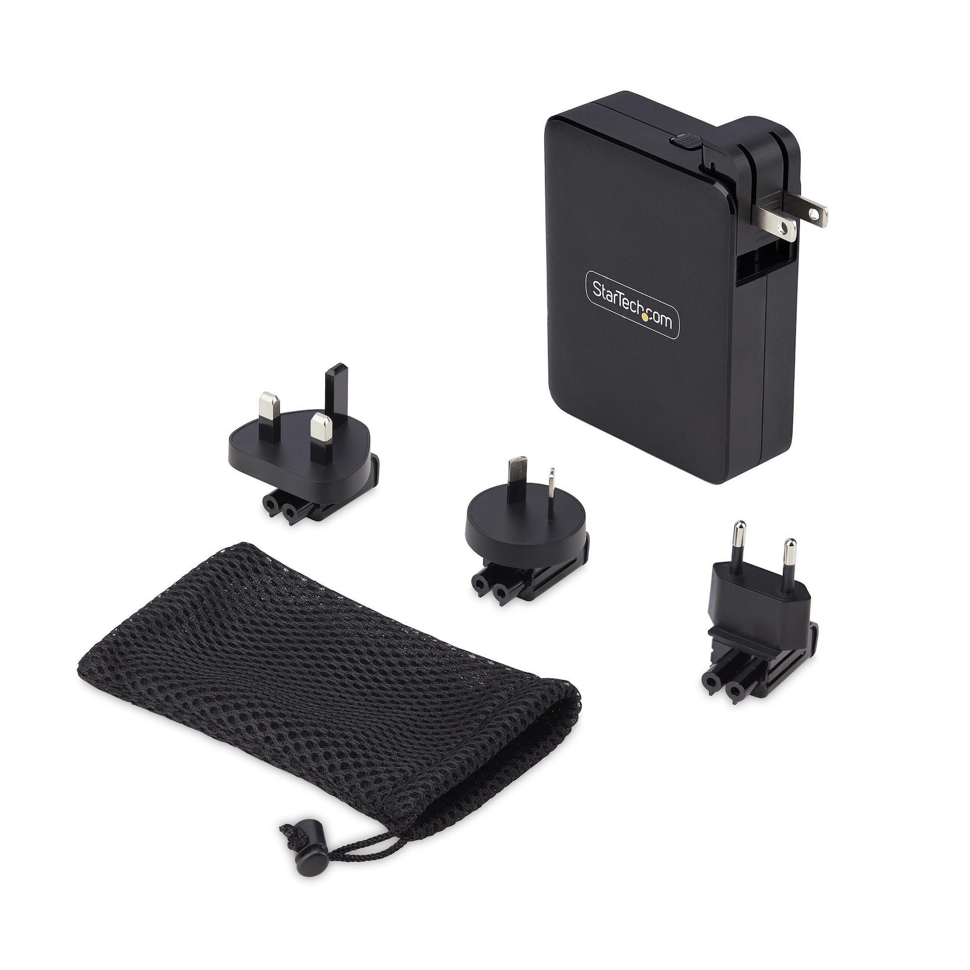 StarTech.com 3114GCU-WALL-CHARGER mobile device charger Universal Black AC Fast charging Indoor