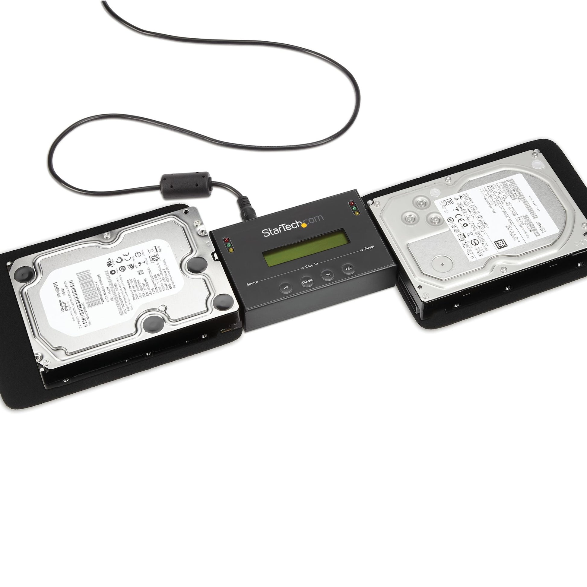 StarTech.com SATDUP11 media duplicator HDD duplicator Black 1 copies