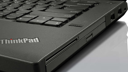 Lenovo ThinkPad T440p Intel® Core™ i7 i7-4600M Laptop 14" HD+ 8 GB DDR3-SDRAM 256 GB SSD NVIDIA® GeForce® GT 730M Windows 7 Professional Black