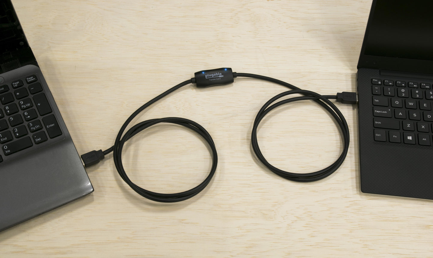 Plugable Technologies USB3-TRAN USB cable USB 3.2 Gen 1 (3.1 Gen 1) 78.7" (2 m) USB A Black