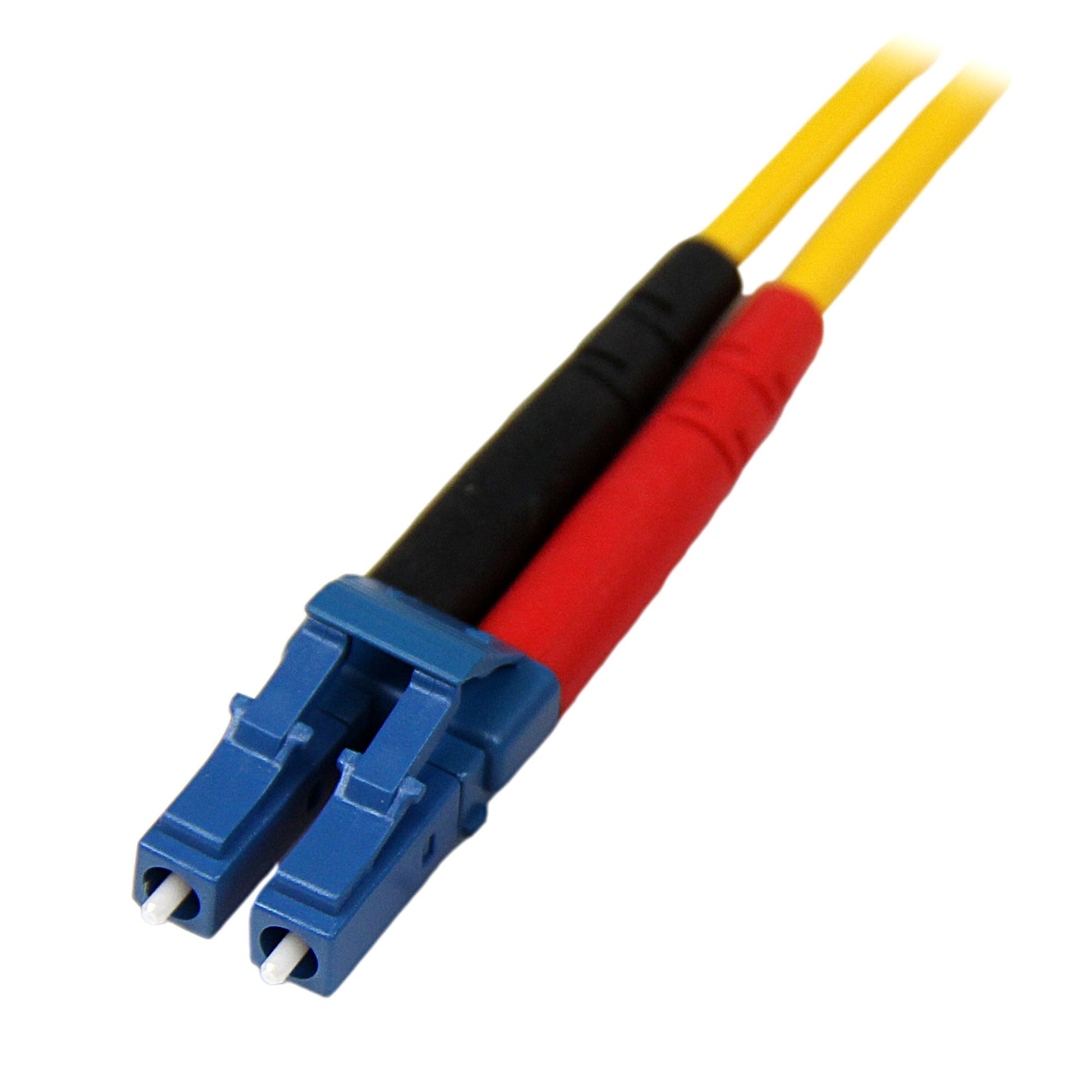 StarTech.com SMFIBLCLC10 InfiniBand/fibre optic cable 393.7" (10 m) LC Yellow