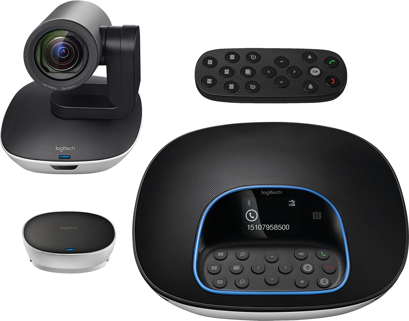 Logitech 960-001060 video conferencing system 20 person(s) Group video conferencing system