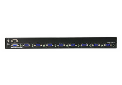 ATEN VS0801A KVM switch Rack mounting Black