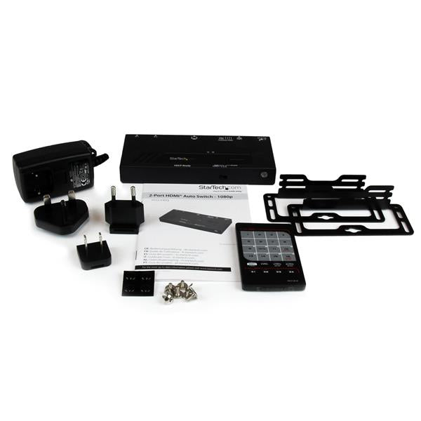 StarTech.com VS221HDQ video switch HDMI