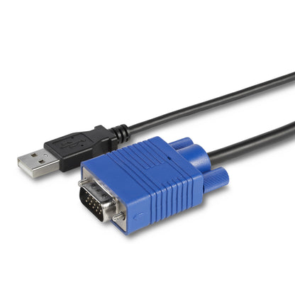 StarTech.com NOTECONS02 KVM switch Black