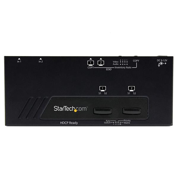 StarTech.com VS222HDQ video switch HDMI