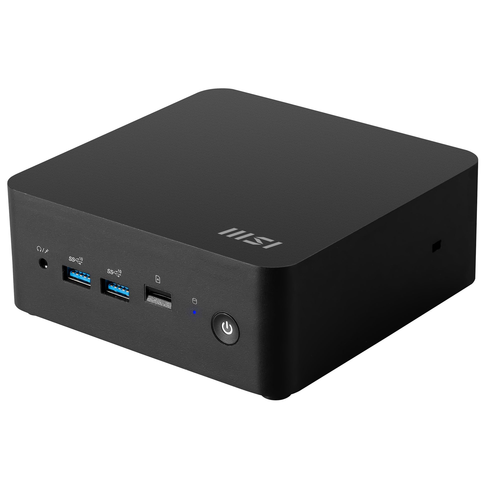 MSI CUBI NUC 1M-011BUS PC/workstation barebone 0.84L sized PC Black 100U Intel SoC
