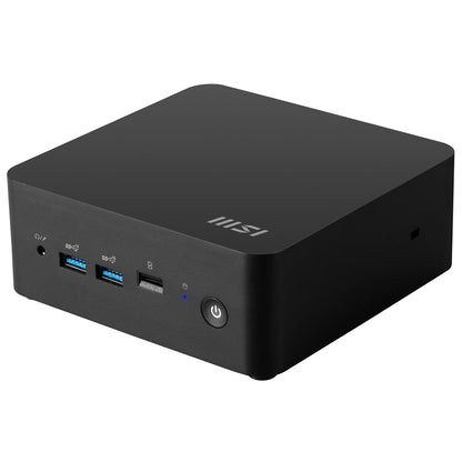 MSI CUBI NUC 1M-011BUS PC/workstation barebone 0.84L sized PC Black 100U Intel SoC