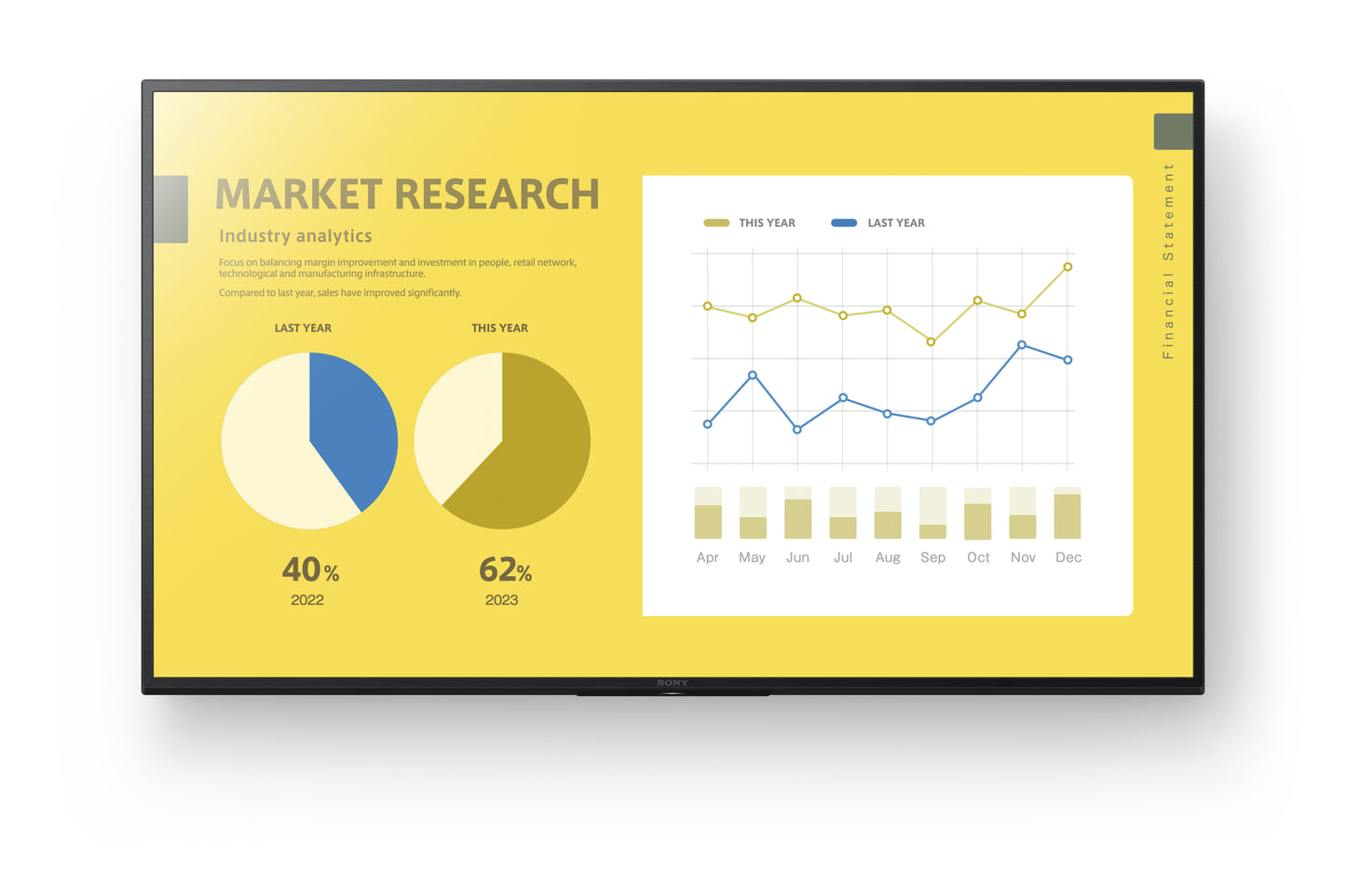 Sony FW-55EZ20L signage display Digital signage flat panel 55" LED Wi-Fi 350 cd/m² 4K Ultra HD Black Android 16/7