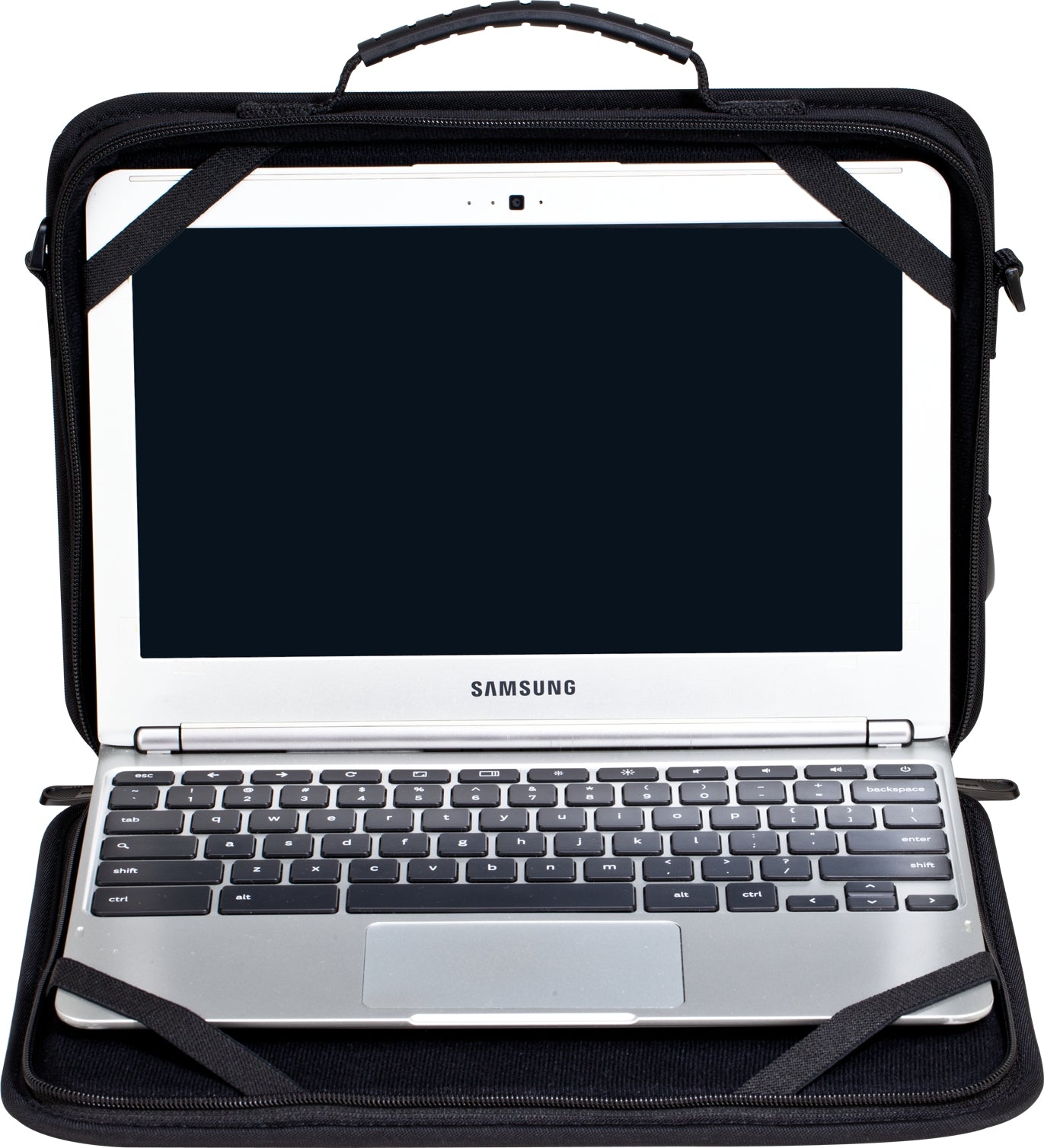 Targus TKC001 laptop case 11.6" Briefcase Black, Yellow
