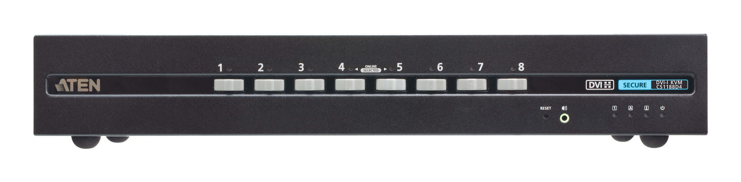ATEN CS1188D4 KVM switch Rack mounting Black