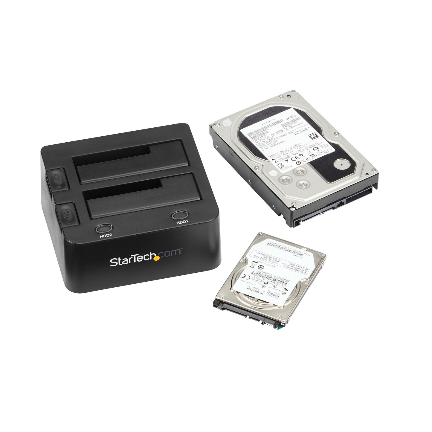 StarTech.com SDOCK2U33 storage drive docking station USB 3.2 Gen 1 (3.1 Gen 1) Type-B Black