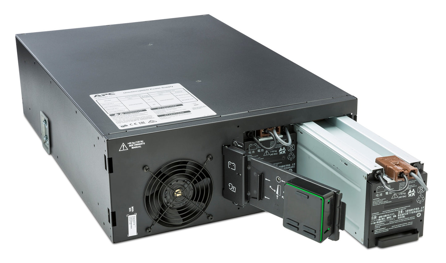APC Smart-UPS On-Line uninterruptible power supply (UPS) Double-conversion (Online) 6 kVA 6000 W 10 AC outlet(s)