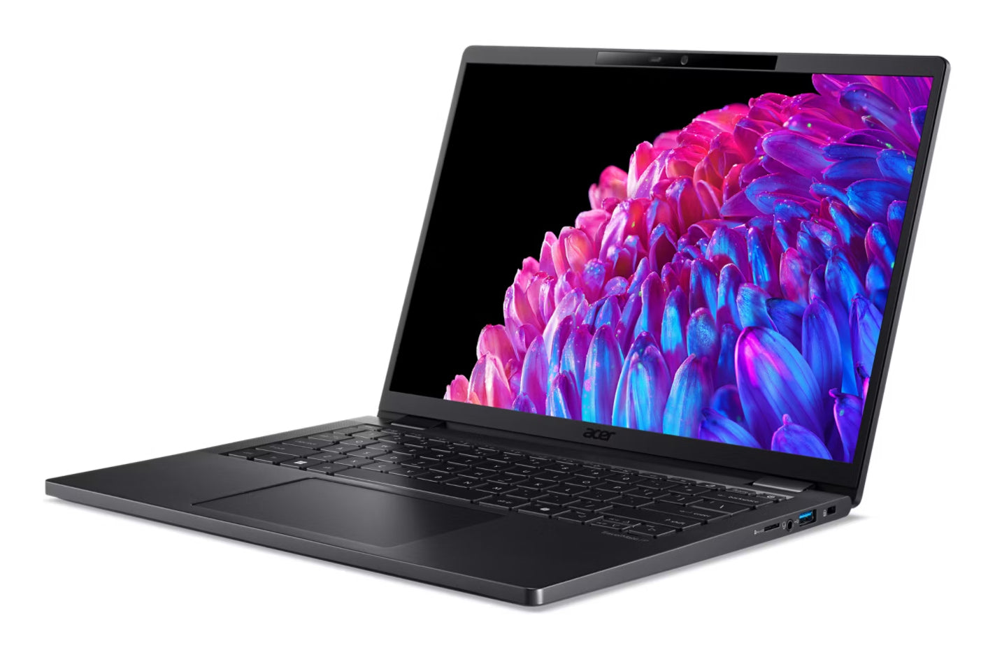 Acer TravelMate P6 TMP614-73T-78TG Intel Core Ultra 7 165H Laptop 14" Touchscreen WUXGA 32 GB LPDDR5x-SDRAM 1 TB SSD Wi-Fi 7 (802.11be) Windows 11 Pro Black