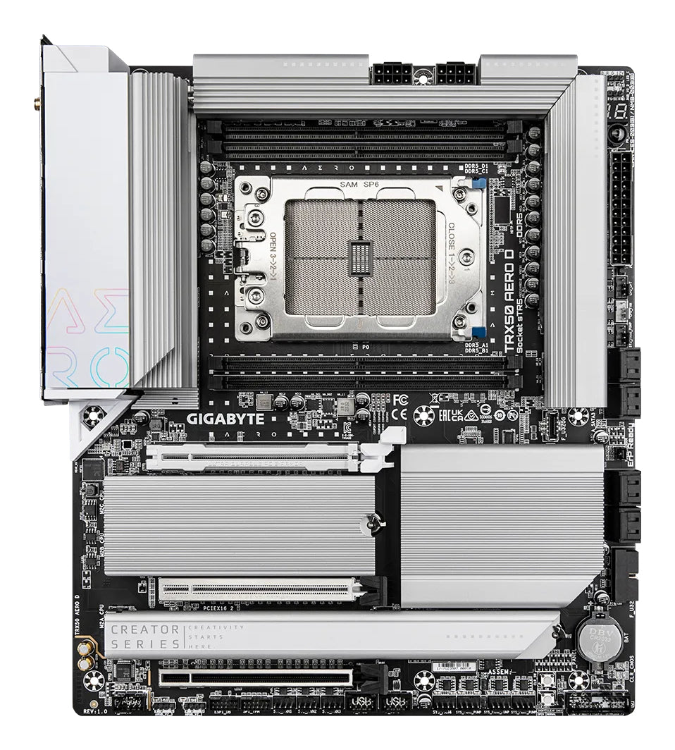GIGABYTE TRX50 AERO D motherboard AMD TRX50 Socket sTR5 Extended ATX