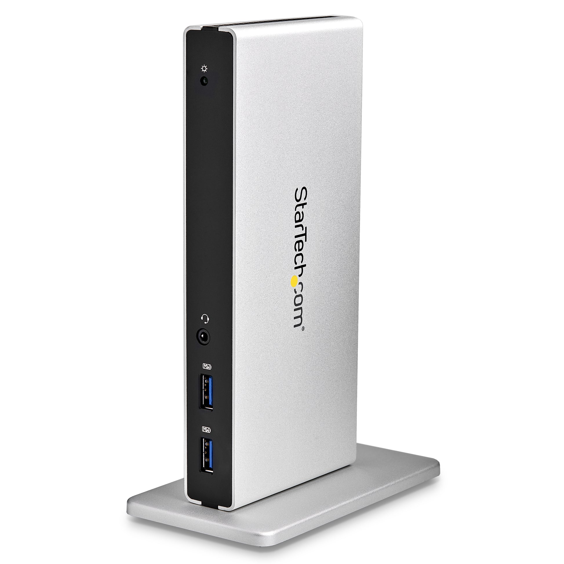 StarTech.com USB3SDOCKDD laptop dock/port replicator Wired USB 3.2 Gen 1 (3.1 Gen 1) Type-B Black, Silver