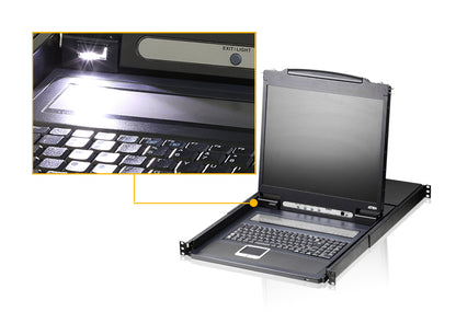 ATEN CL1308N KVM switch Rack mounting Black