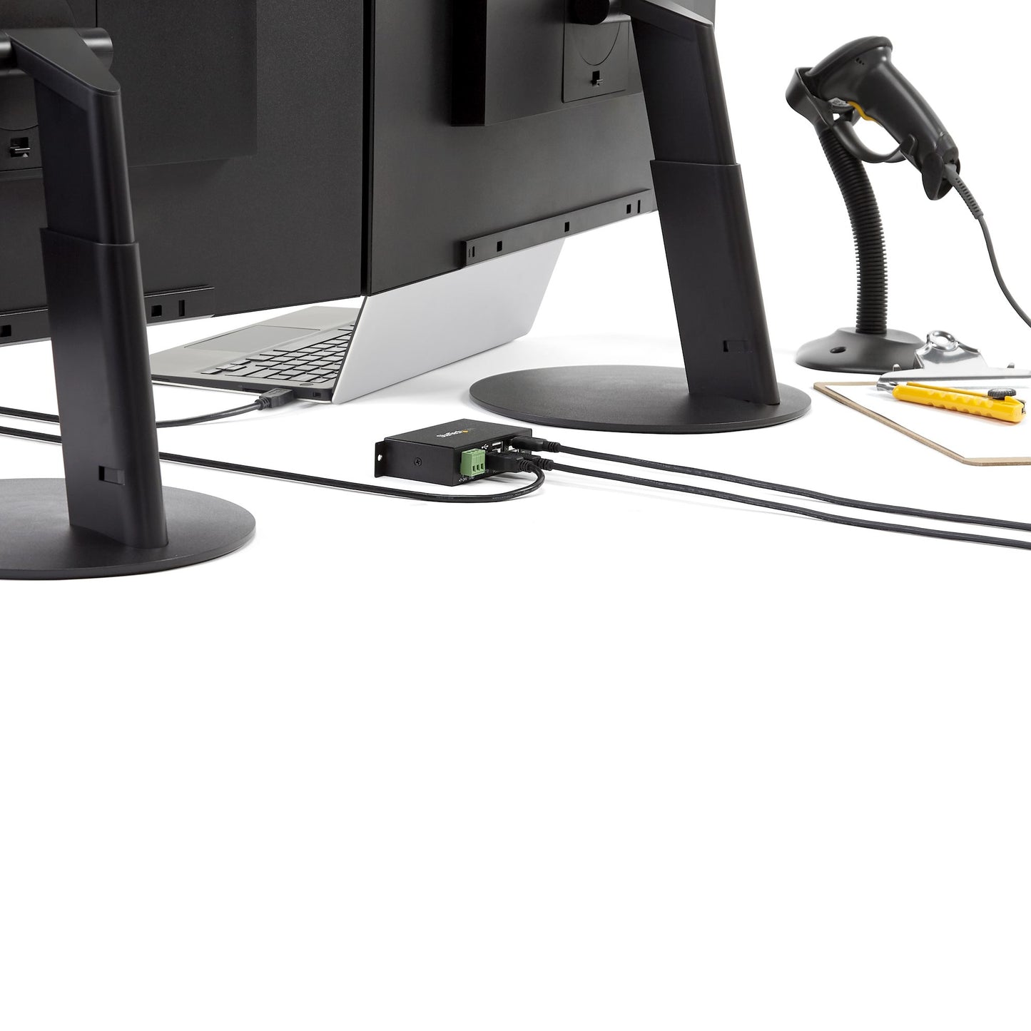 StarTech.com ST4200USBM interface hub USB 2.0 Type-B 480 Mbit/s Black