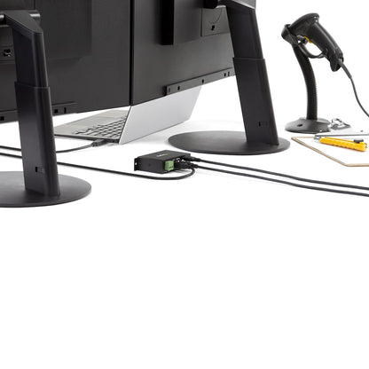 StarTech.com ST4200USBM interface hub USB 2.0 Type-B 480 Mbit/s Black