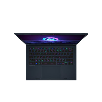 MSI Stealth 14 AI STUDIO A1VEG-090 Intel Core Ultra 7 155H Laptop 14" Full HD+ 16 GB DDR5-SDRAM 1 TB SSD NVIDIA GeForce RTX 4050 Wi-Fi 7 (802.11be) Windows 11 Pro Blue