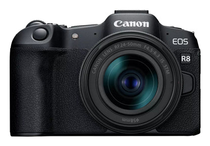 Canon EOS R8 RF 24-50mm F4.5-6.3 IS STM MILC 24.2 MP CMOS 6000 x 4000 pixels Black