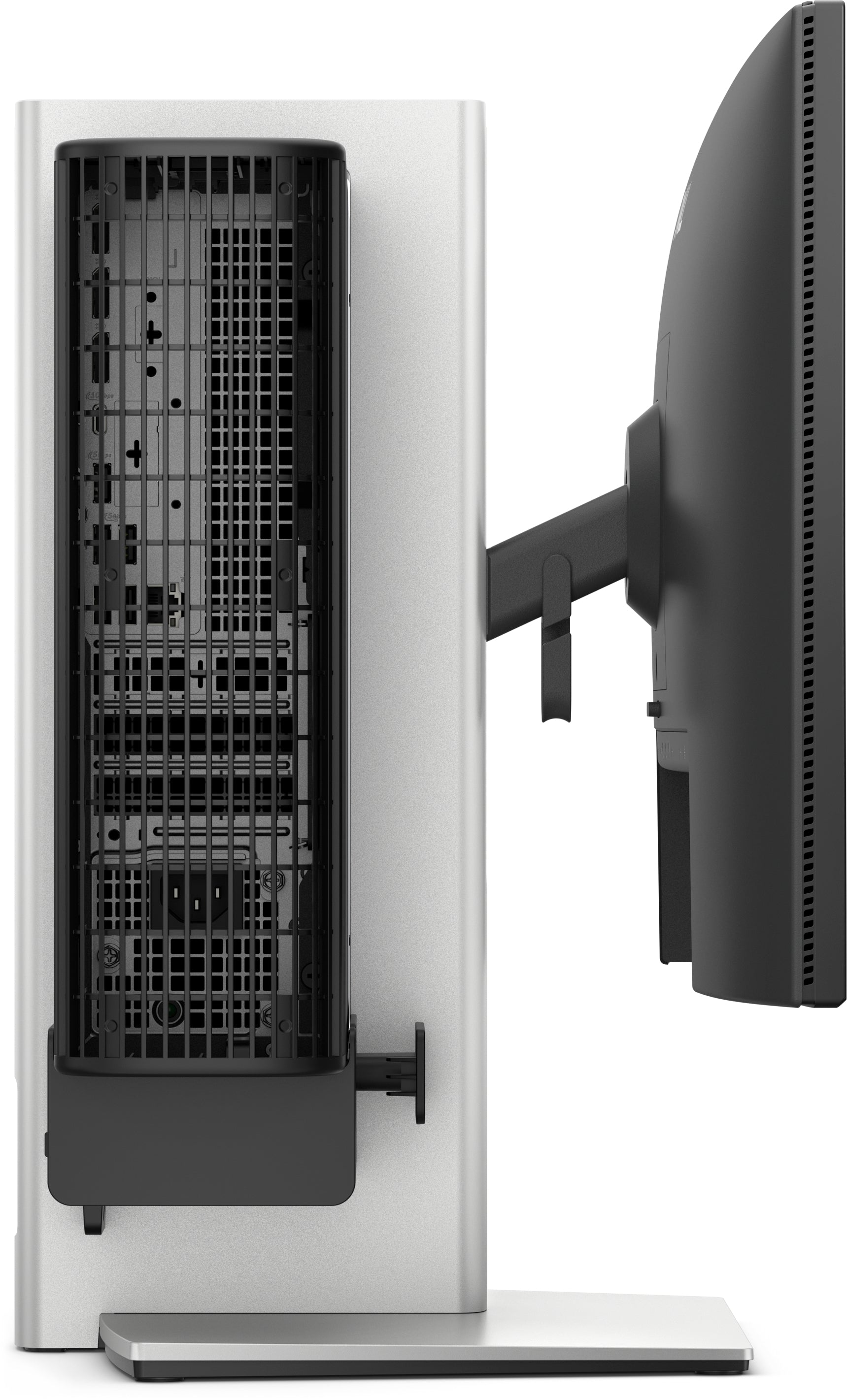 DELL Pro Slim OSS25 27" Desk Black, Silver