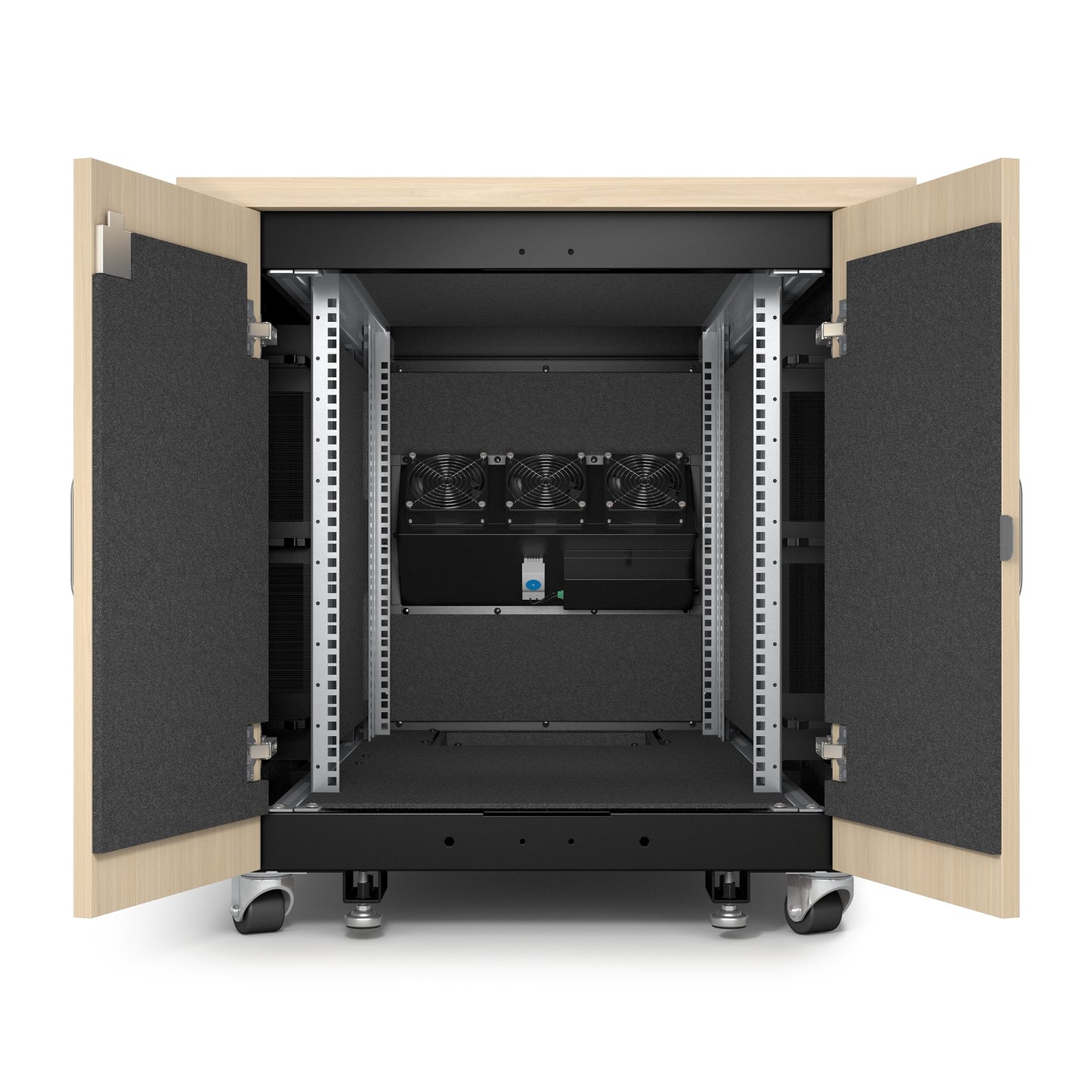APC AR4012A rack cabinet 12U Freestanding rack Black, Maple color