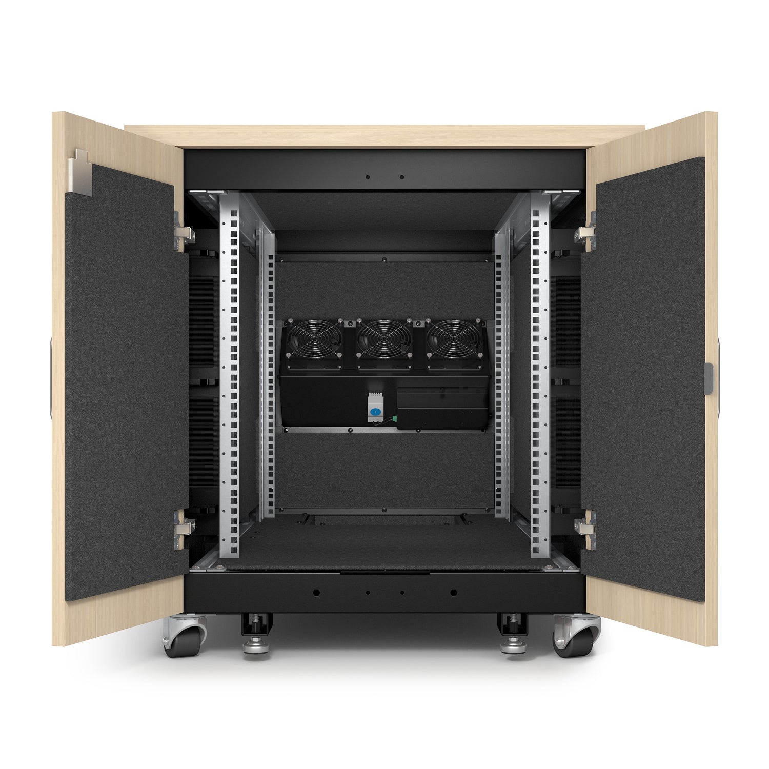 APC AR4012A rack cabinet 12U Freestanding rack Black, Maple color