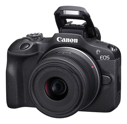 Canon EOS R100 RF-S18-45mm F4.5-6.3 IS STM & RF-S55-210mm F5-7.1 IS STM MILC 24.1 MP CMOS 6000 x 4000 pixels Black