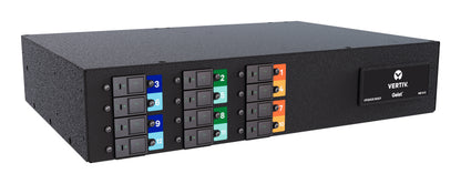 Vertiv PowerIT VP1U62A1 power distribution unit (PDU) 24 AC outlet(s) 2U Black