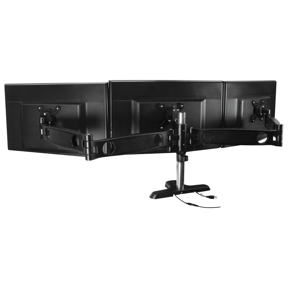 ARCTIC Z3 Pro 30" Desk Black, Stainless steel