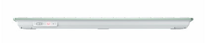 CHERRY KW 7100 MINI BT keyboard Universal Bluetooth QWERTY US English Light Green, White