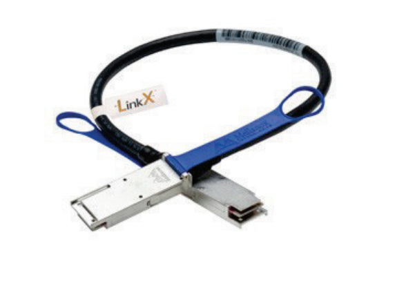 Lenovo 1.5m Mellanox QSFP Passive DAC InfiniBand/fibre optic cable 59.1" (1.5 m) Black, Blue