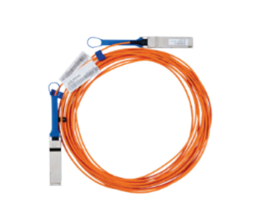 Lenovo 10m Mellanox Active IB FDR InfiniBand/fibre optic cable 393.7" (10 m) Orange