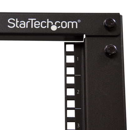 StarTech.com 4POSTRACK15U rack cabinet 15U Freestanding rack Black