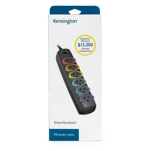 Kensington SmartSockets® Standard Surge Protector