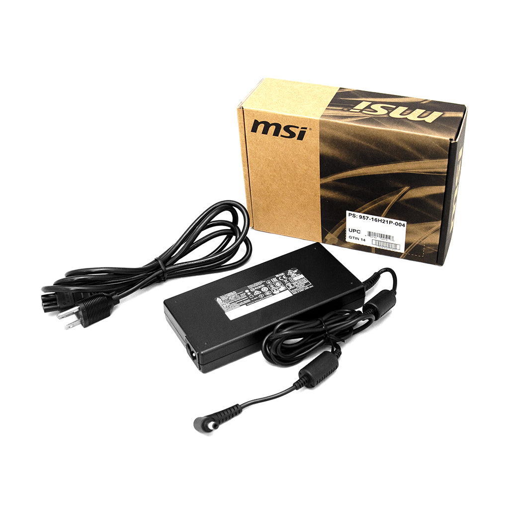 MSI 957-16H21P-004 power adapter/inverter Indoor 150 W Black