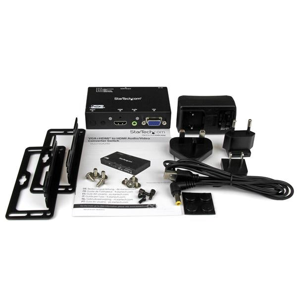 StarTech.com VS221VGA2HD video switch HDMI/VGA