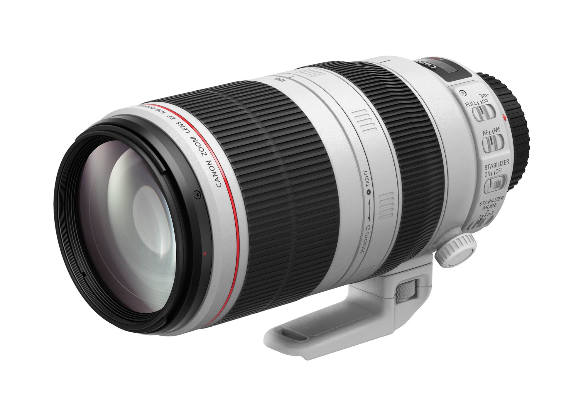 Canon EF 100-400mm f/4.5-5.6L IS II USM SLR Telephoto lens Black, White