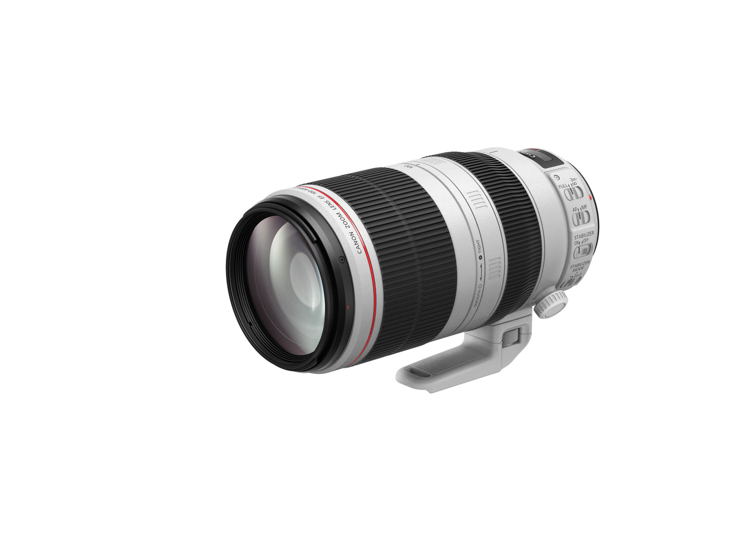 Canon EF 100-400mm f/4.5-5.6L IS II USM SLR Telephoto lens Black, White