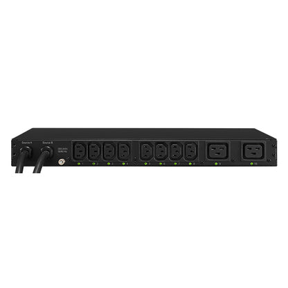 CyberPower PDU20SWHVT10ATNET power distribution unit (PDU) 10 AC outlet(s) 1U Black