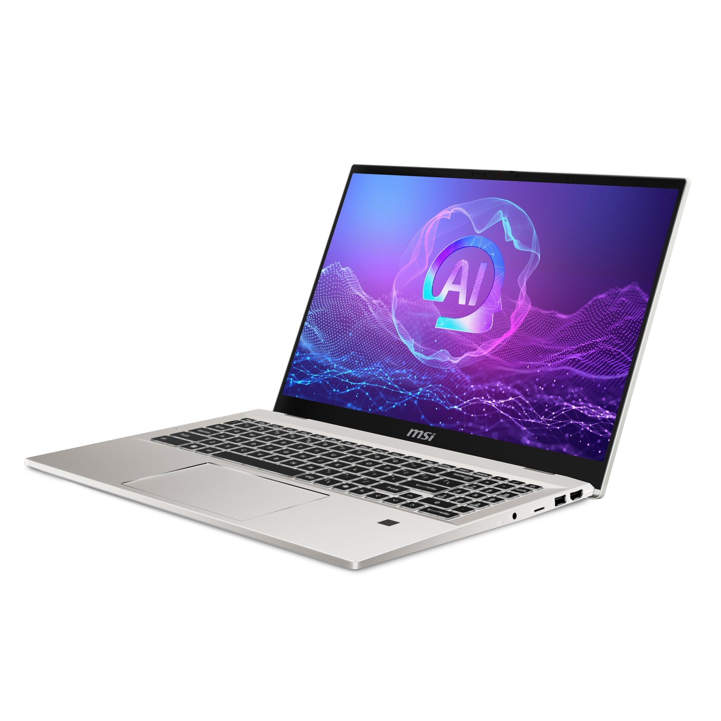 MSI Prestige A16 AI+ A3HMG-016US AMD Ryzen AI 9 365 Laptop 16" Quad HD+ 32 GB LPDDR5x-SDRAM 1 TB SSD Wi-Fi 7 (802.11be) Windows 11 Home Silver