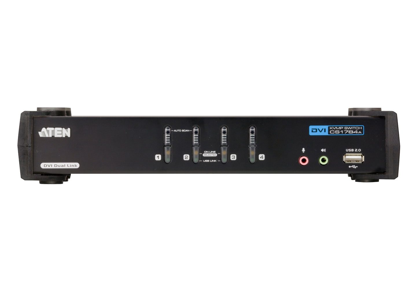 ATEN CS1784A KVM switch Black