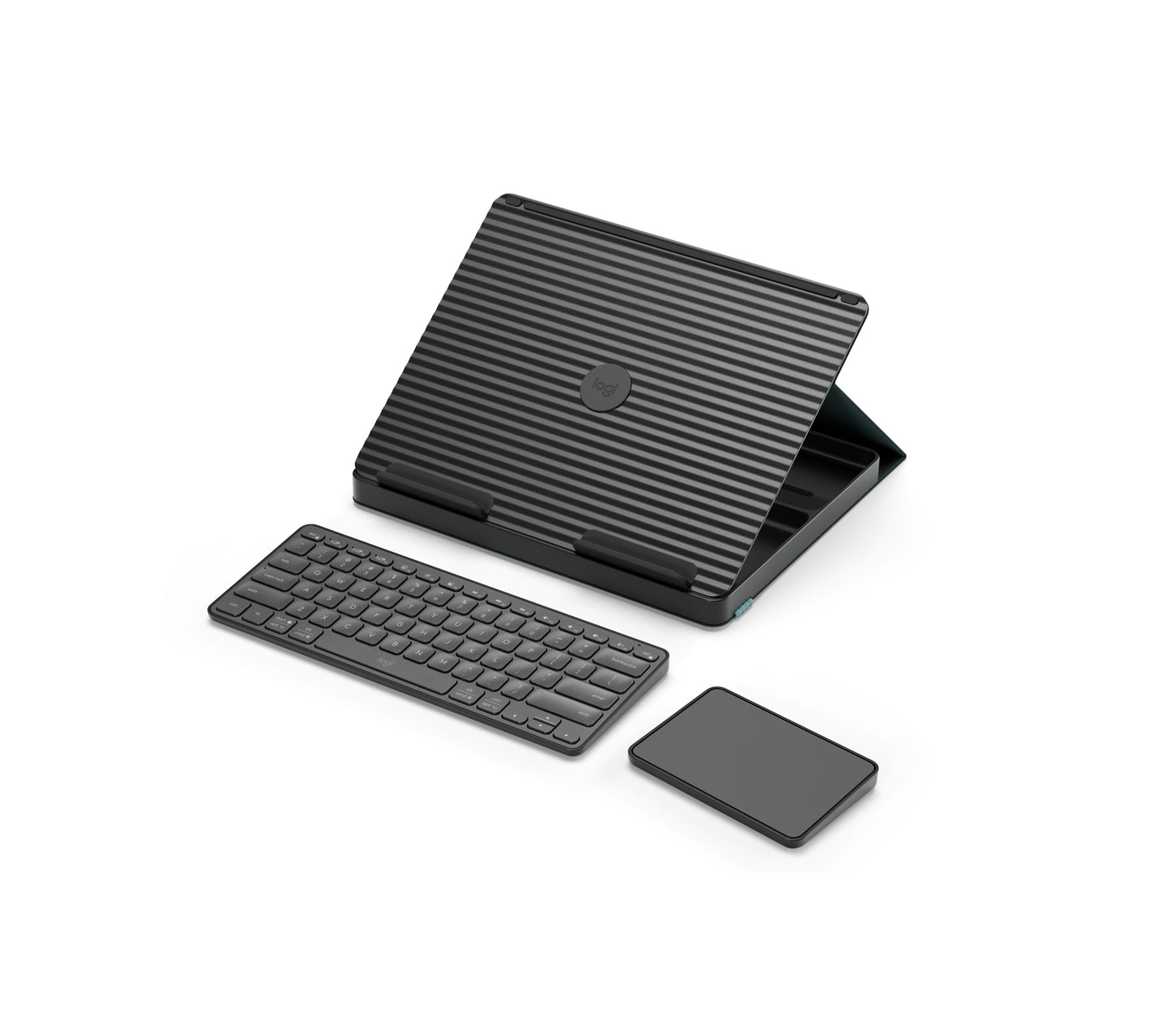 Logitech 920-011236 mobile device keyboard QWERTY English Bluetooth Gray