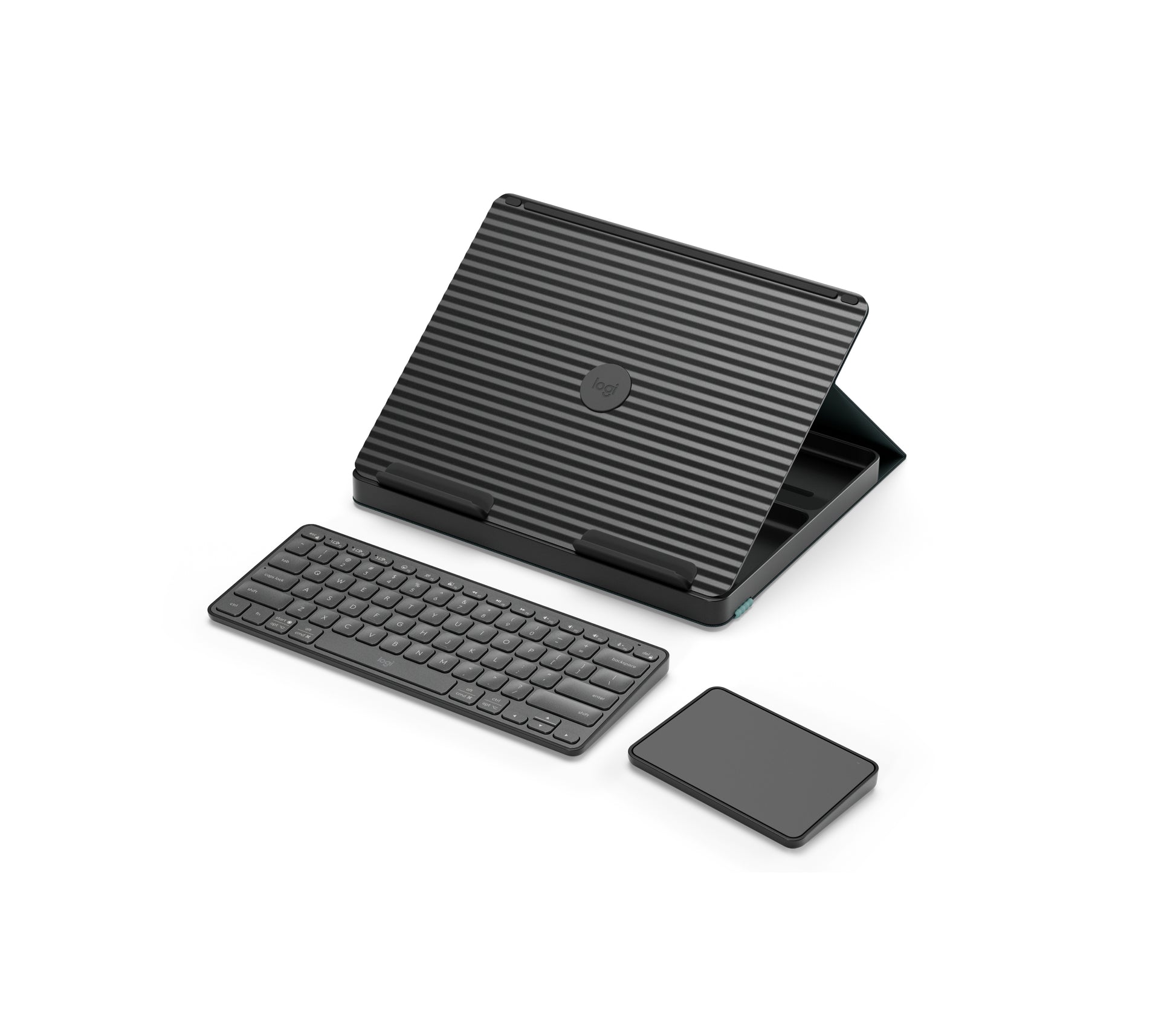 Logitech 920-011236 mobile device keyboard QWERTY English Bluetooth Gray