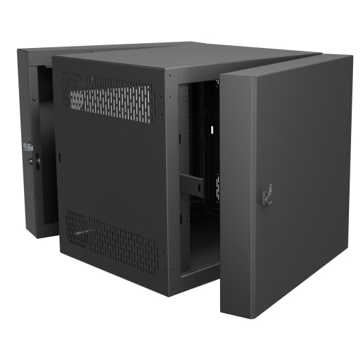 Middle Atlantic Products CWR-12-30SD4 rack cabinet 12U Wall mounted rack Black
